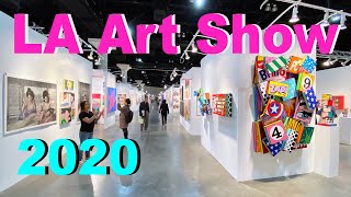 LA ART SHOW 2020 Walk Around [upl. by Sina]