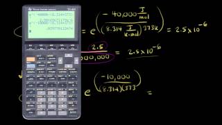 The Arrhenius equation  Kinetics  AP Chemistry  Khan Academy [upl. by Blood]